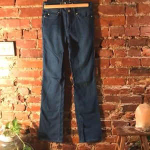 MiH Jeans, “The London,” mid rise, bootcut, sz 26